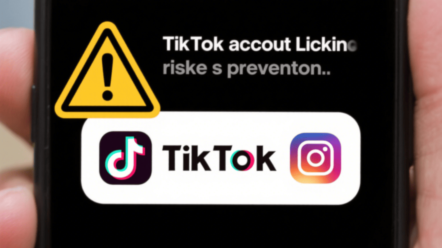 TikTok account linking risks prevention