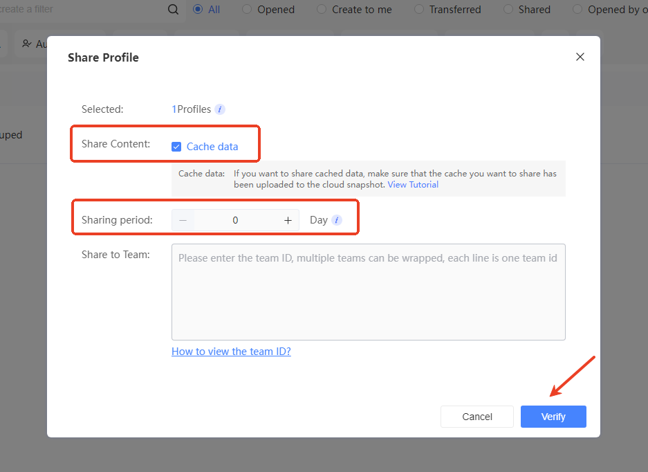 Step 2: Profile Permissions Management